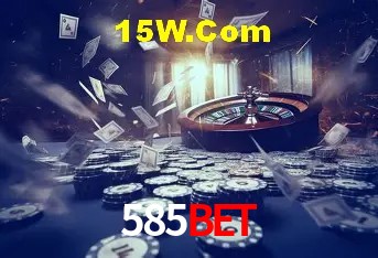 Interface moderna da plataforma 585Bet